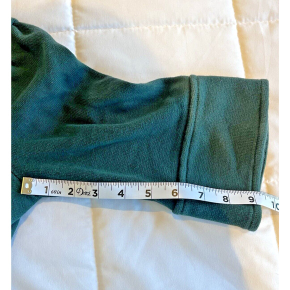 Banana Republic Women Blazer SZ XXSP Green Open Front Jacket Amber Brooch 54023 - Picture 7 of 8